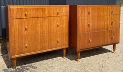 20th Century Herbert E Gibbs pair of chests of drawers 5.jpg